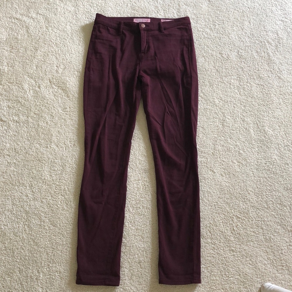 Maroon Jeggings
